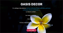 Desktop Screenshot of oasisdecor.com